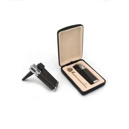 Draagbare Opvouwbare Mini-pijp Dual Purpose Metalen Dop Aansteker